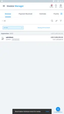 Simple Invoice Manager android App screenshot 11